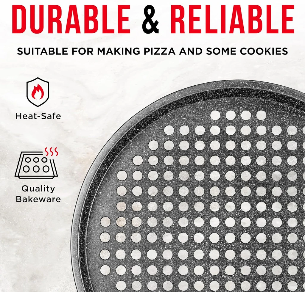 Bakken-Swiss Durable Non-Stick Pizza Pan