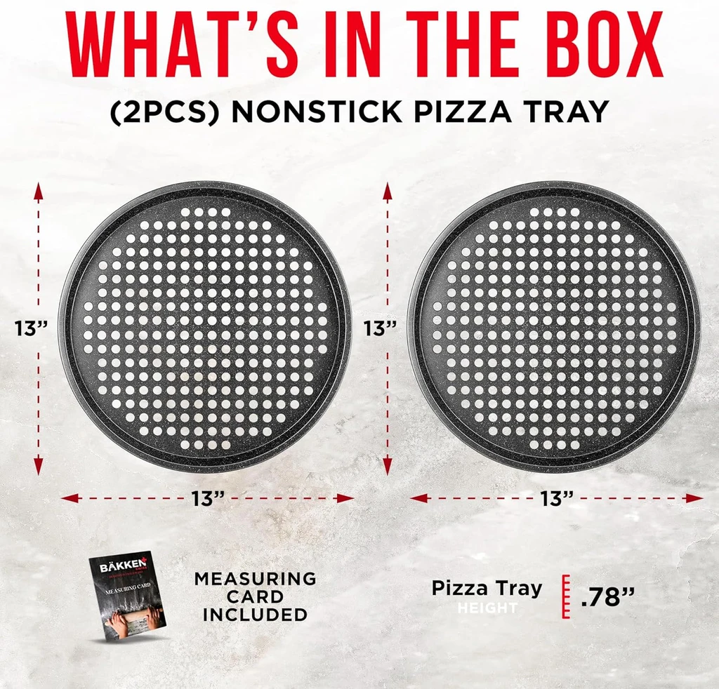 Bakken-Swiss Durable Non-Stick Pizza Pan