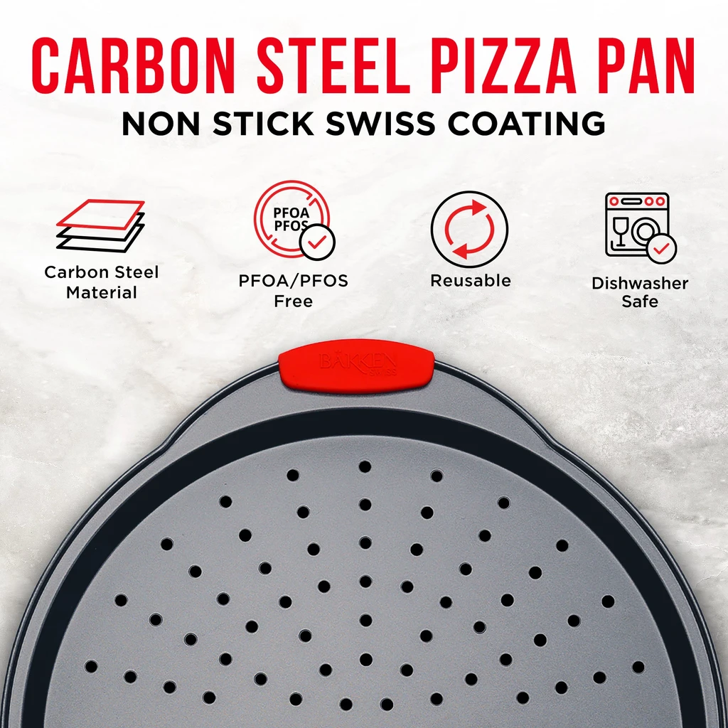 Bakken-Swiss Non-Stick Carbon Steel Pizza Tray