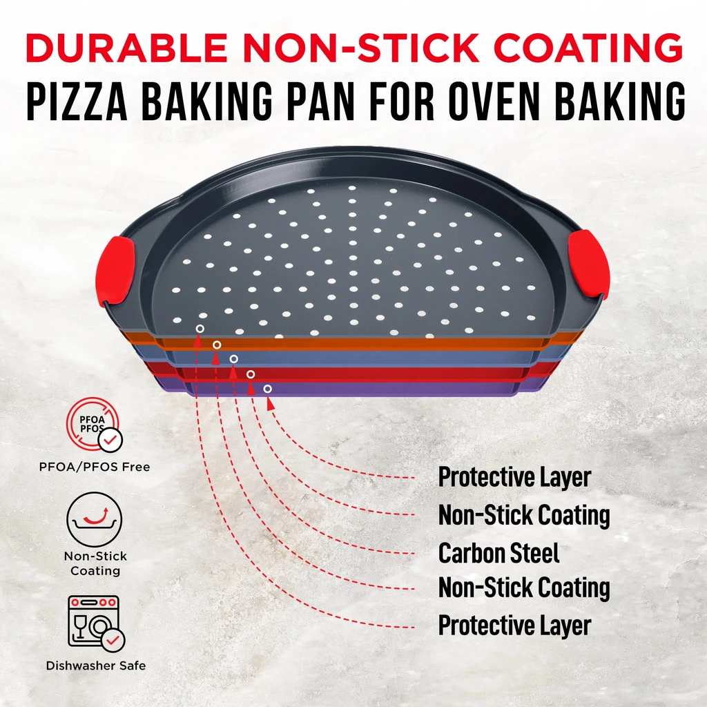 Bakken-Swiss Non-Stick Carbon Steel Pizza Tray