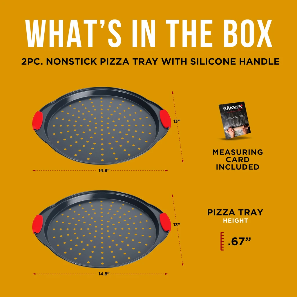 Bakken-Swiss Non-Stick Carbon Steel Pizza Tray