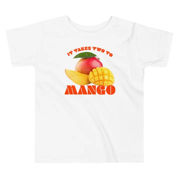 Polychrome Goods It Takes Two To Mango Toddler T-Shirt
