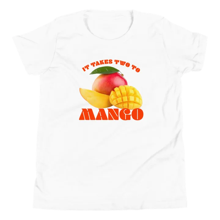 Polychrome Goods It Takes Two To Mango Youth Kids T-Shirt