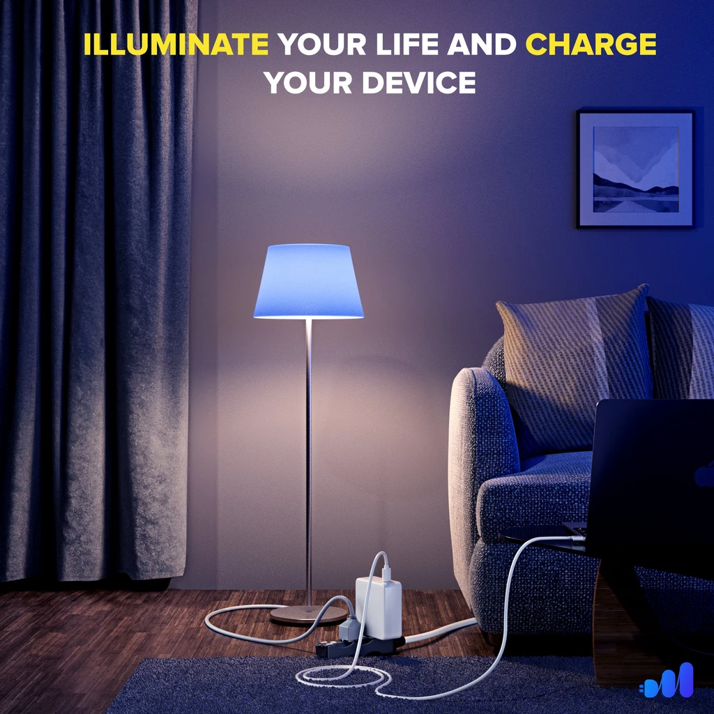 Maximm Cable Maximm Extension Cord with Multiple Outlets - 3 Outlets 125V