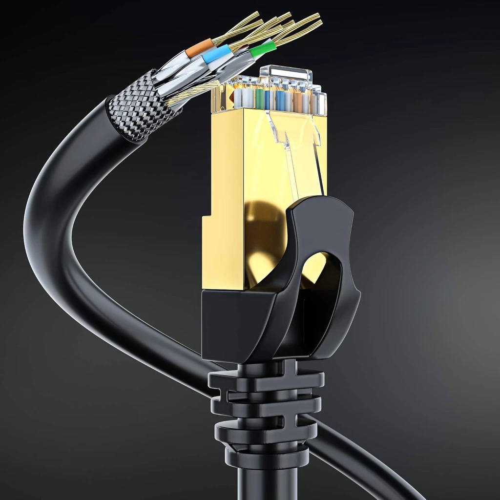 Maximm Cable Cat 7 Ethernet High-speed Lan Patch Cables - RJ45 Connectors