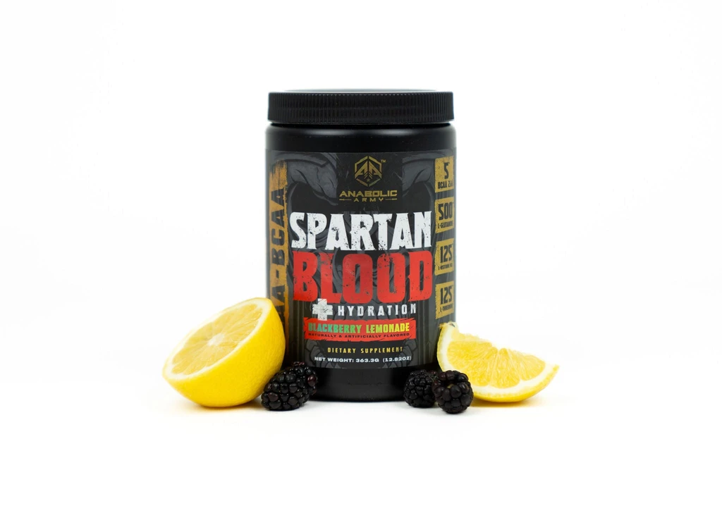 Anabolic Army  Blackberry Lemonade” EAA/BCAA Hydration Recovery Powder