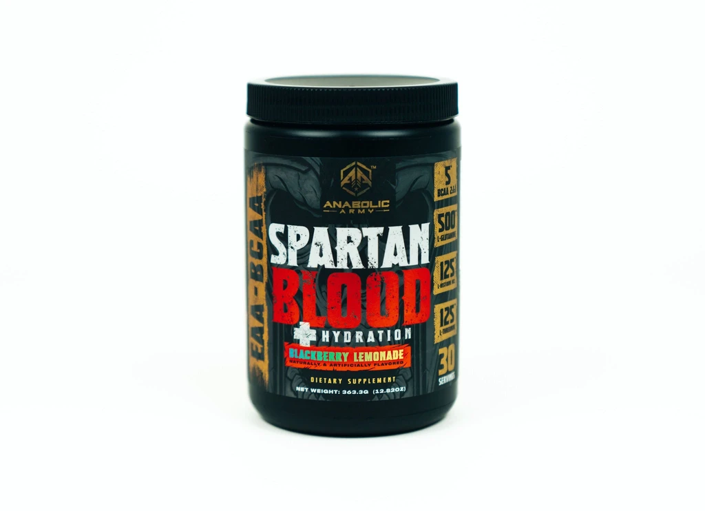 Anabolic Army  Blackberry Lemonade” EAA/BCAA Hydration Recovery Powder