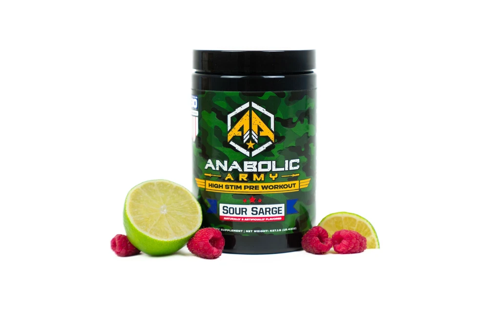 Anabolic Army  Sour Sarge Pre-Workout