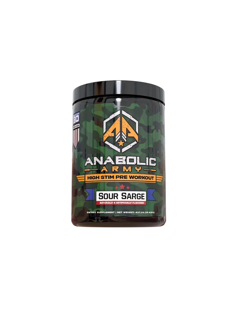 Anabolic Army  Sour Sarge Pre-Workout