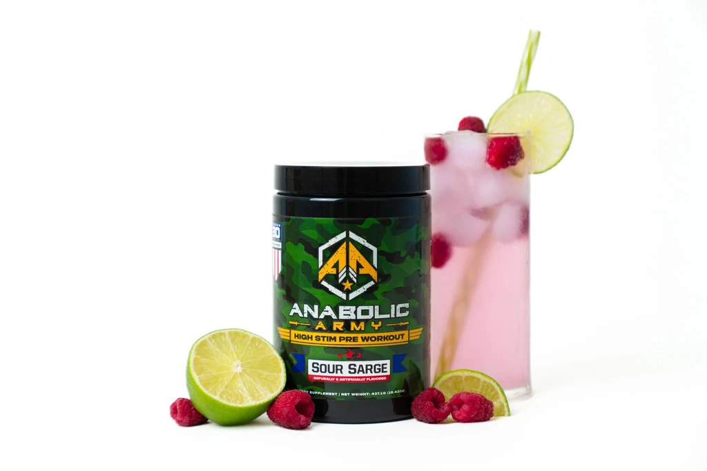 Anabolic Army  Sour Sarge Pre-Workout