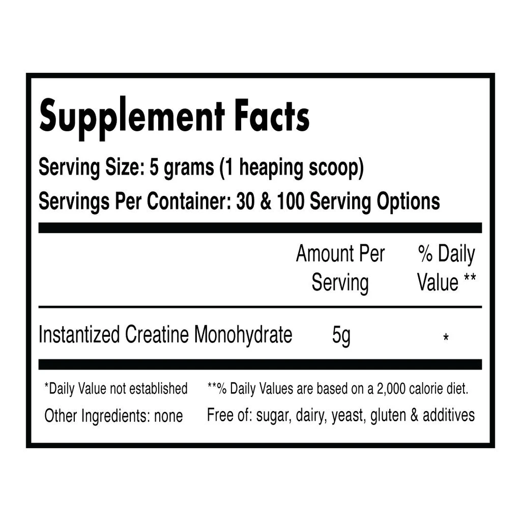 Gains In Bulk Instantized Creatine