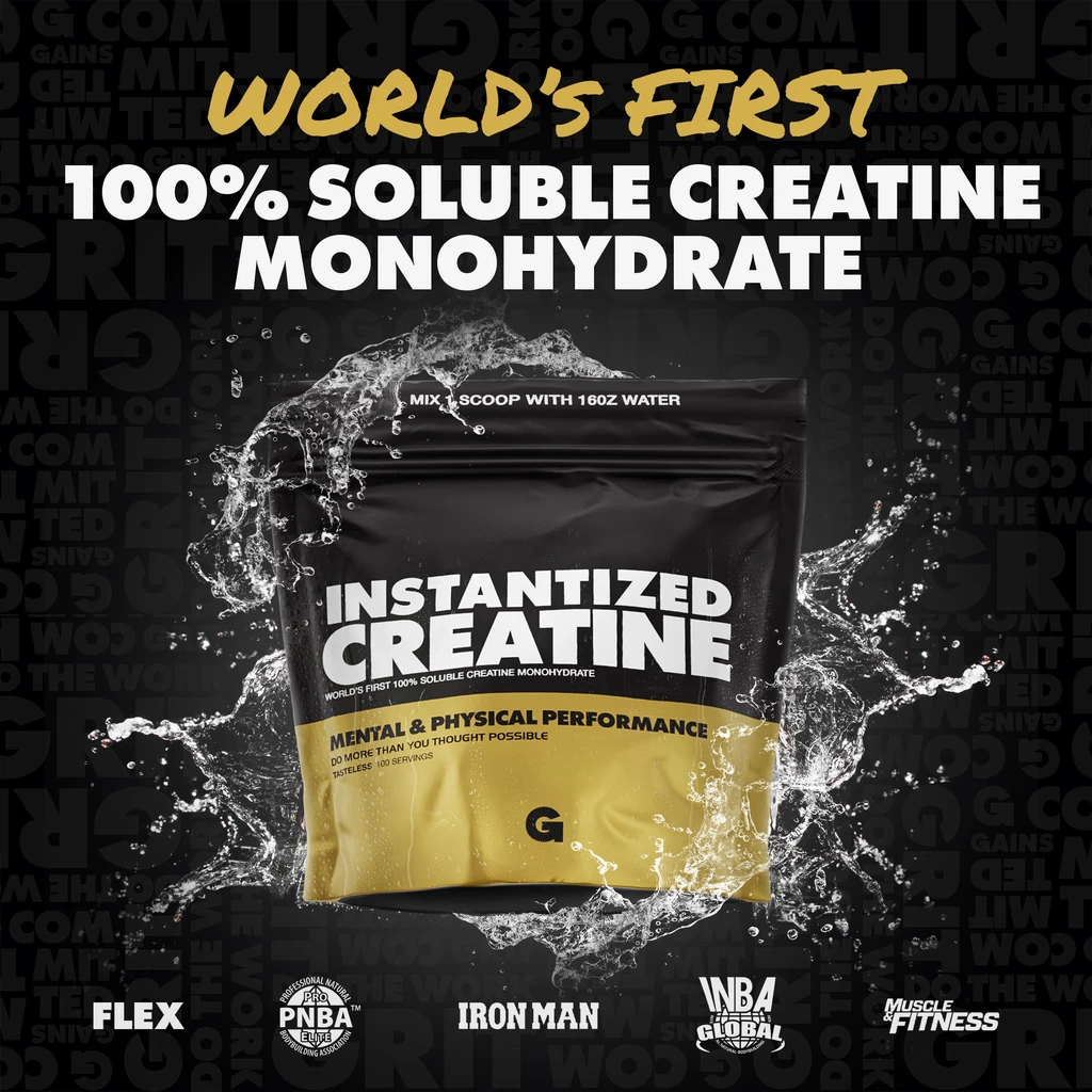 Gains In Bulk Instantized Creatine