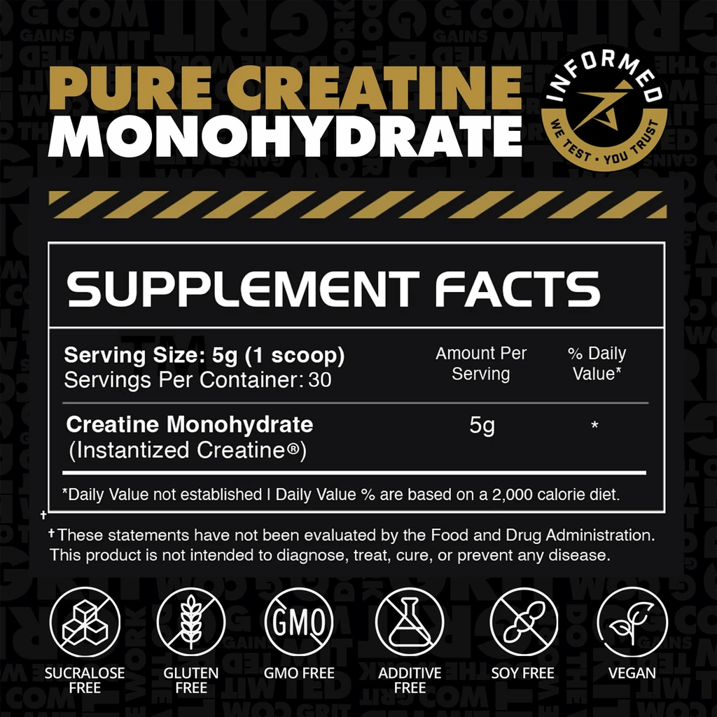 Gains In Bulk Instantized Creatine