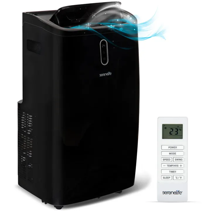 SereneLife 14,000 BTU Portable 3-in-1 AC Unit With Remote Control