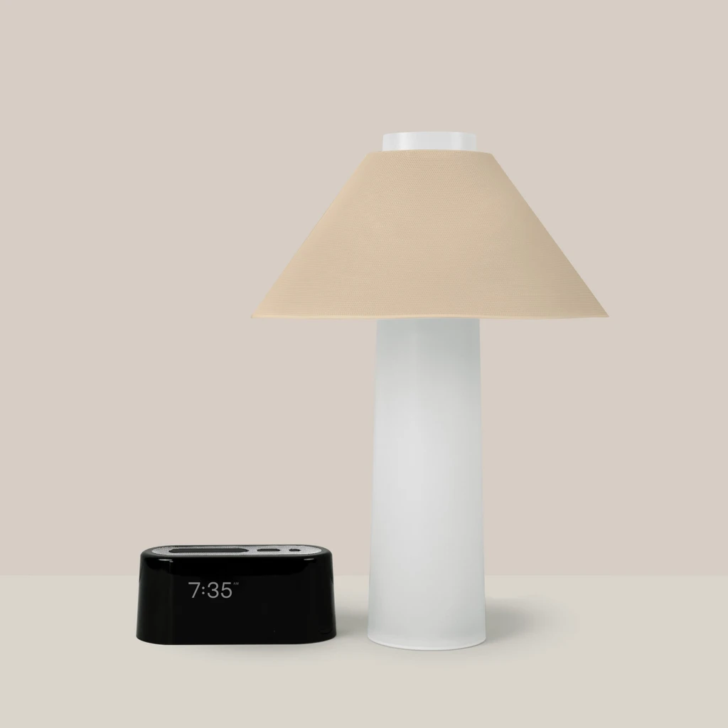 Loftie Nightstand Bundle - Chrome Clock