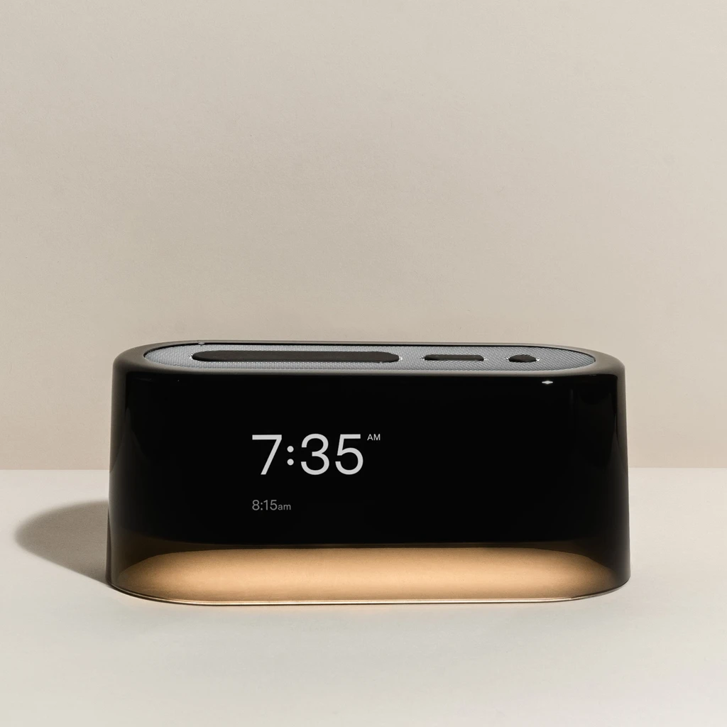 Loftie Nightstand Bundle - Chrome Clock