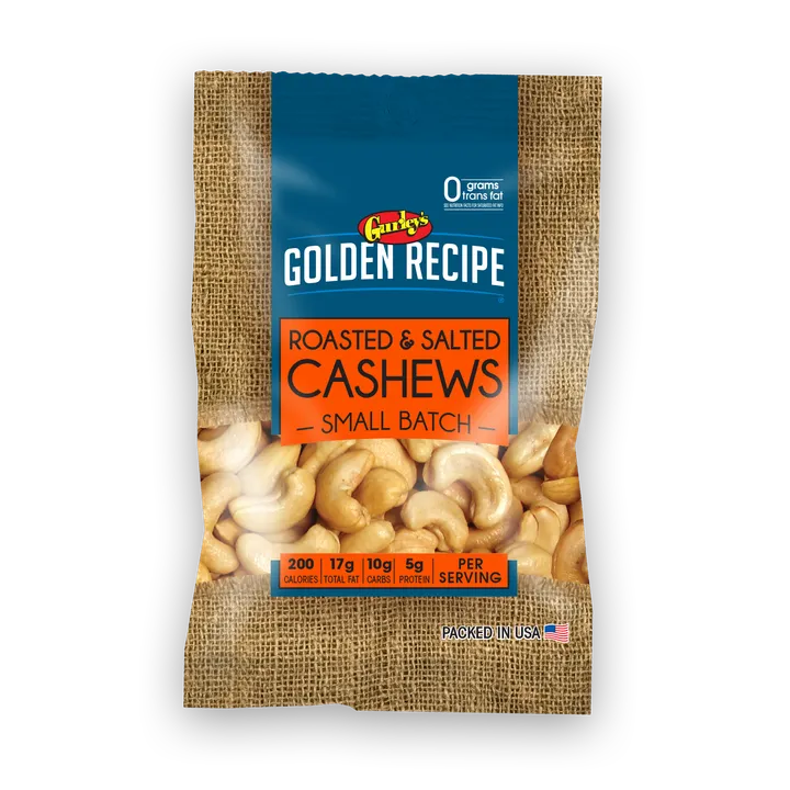 Gurley's Foods Golden Recipe Fancy Whole Cashew