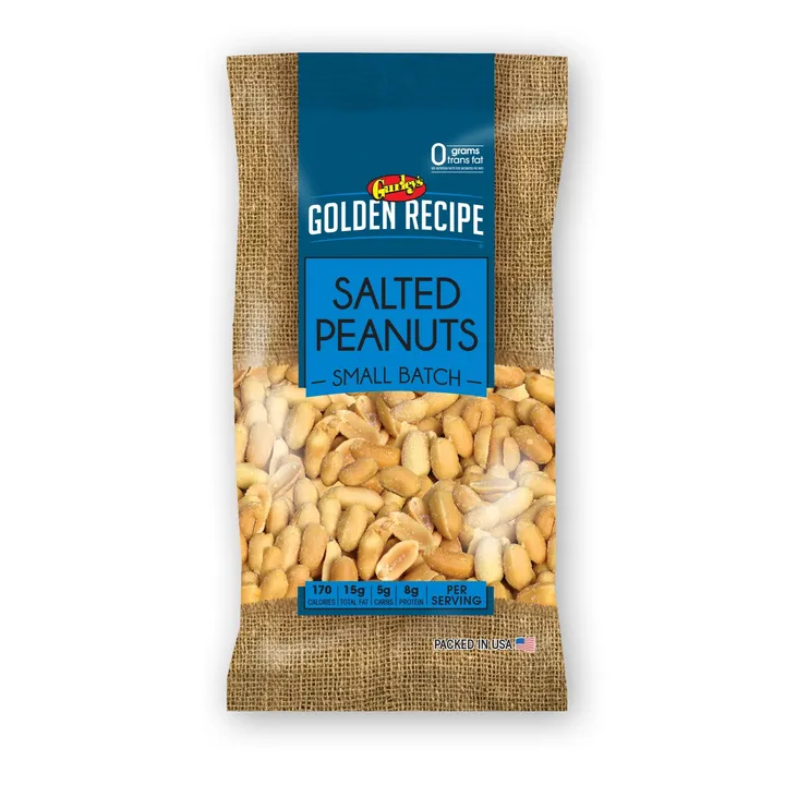 Gurley's Foods Golden Recipe Roasted Salted Peanuts