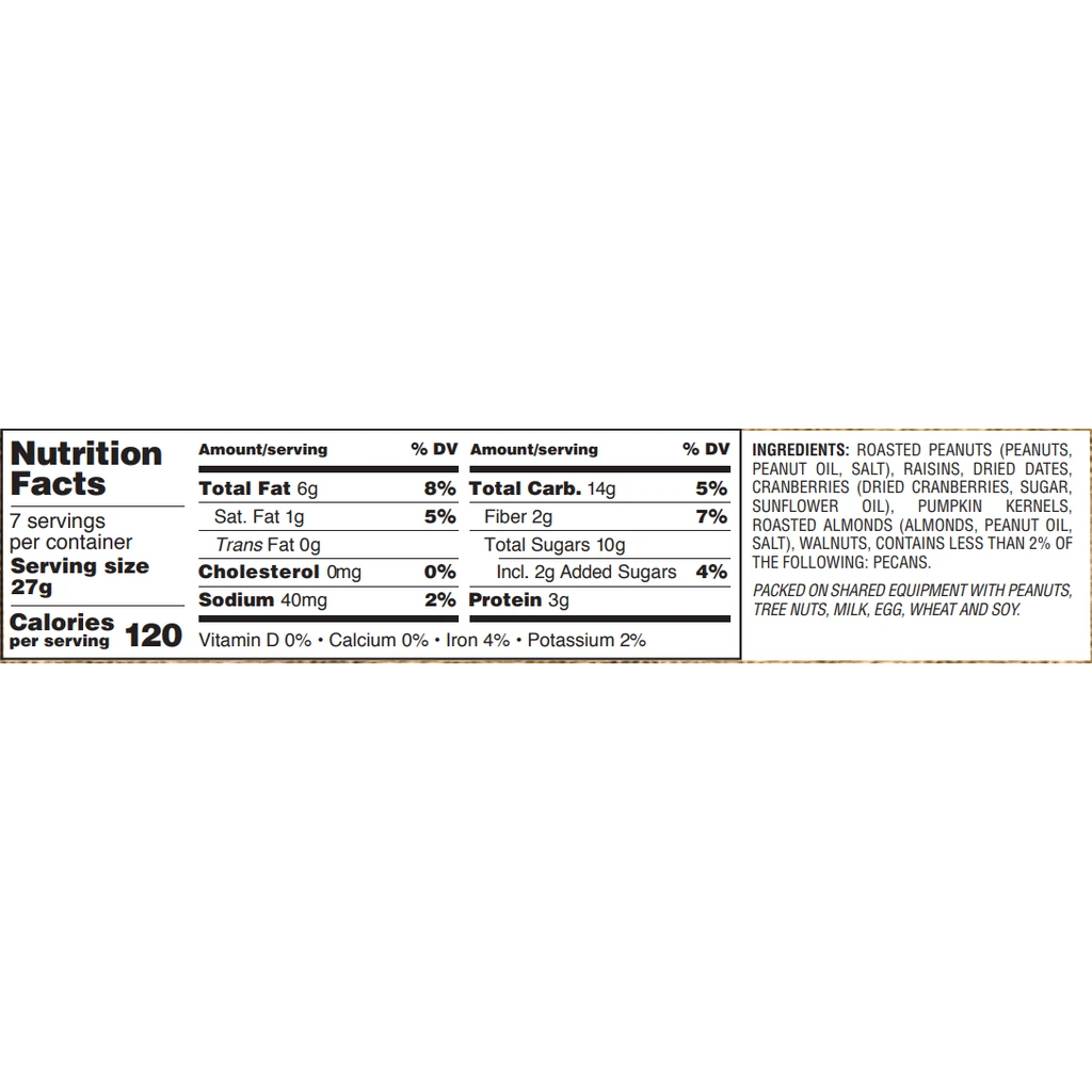 Gurley's Foods Golden Recipe Cranberry Trail Mix, Fruity & Nutty