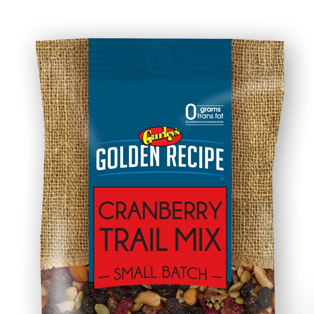 Gurley's Foods Golden Recipe Cranberry Trail Mix, Fruity & Nutty