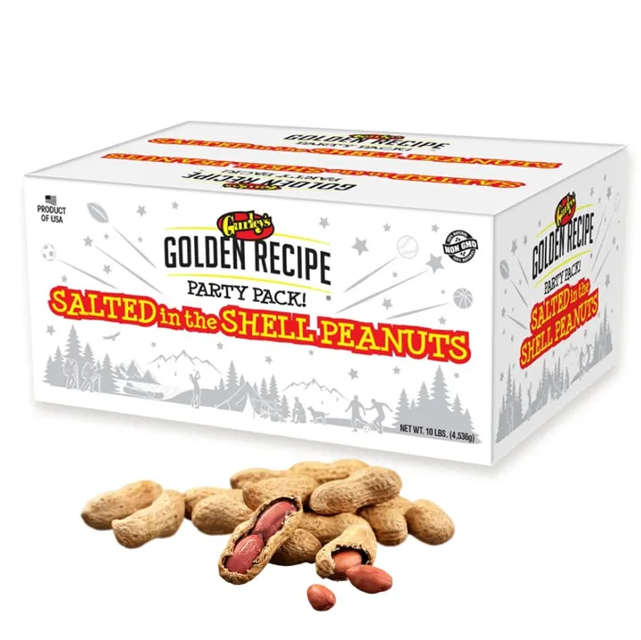 Gurley's Foods Jumbo Peanuts, Fire Roasted & Salted