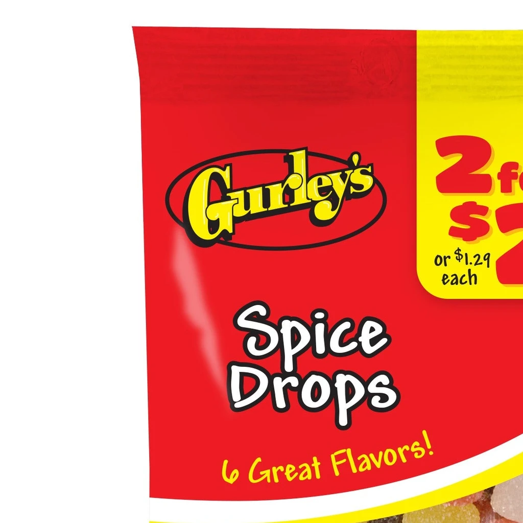 Gurley's Foods Spice Drops - Sweet & Spicy Gummy Candy