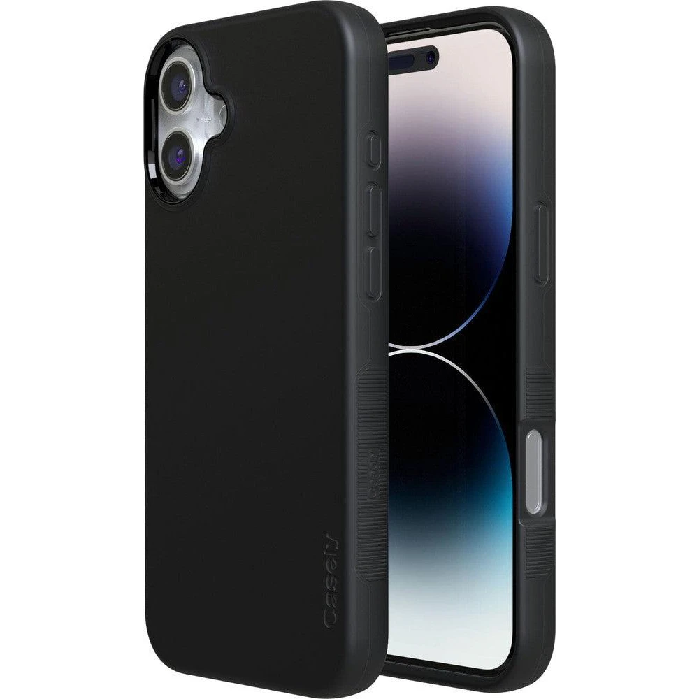 Casely Black on Black | Ultra-Protective Bold Case - Bold + MagSafe