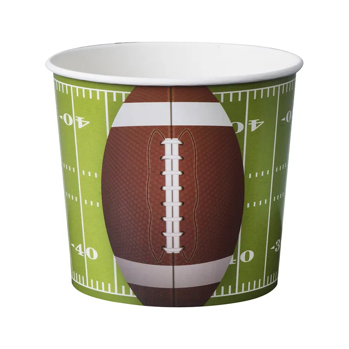 Hammont Football Party Supplies Snack Cups 84 Oz
