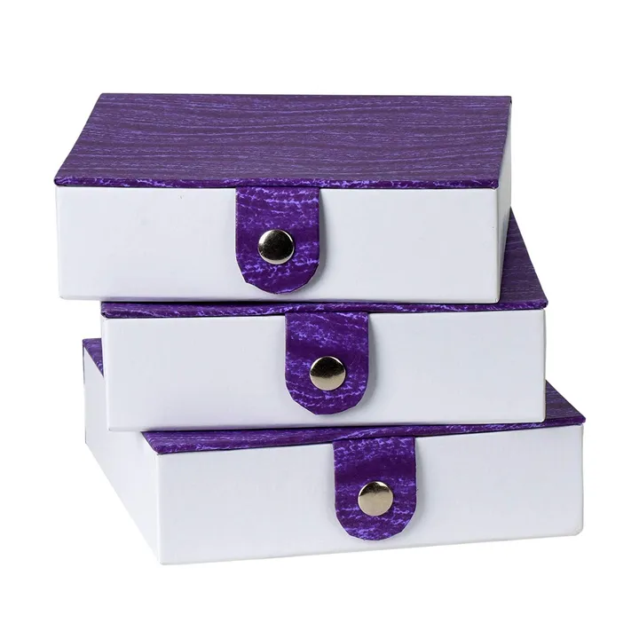 Hammont Gift Box With Snap Closure 6 Pack