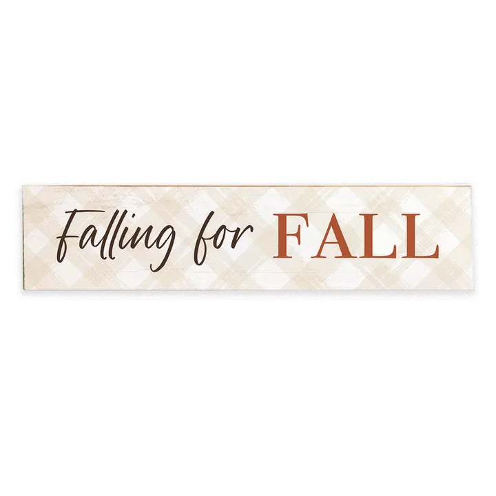 Rustic Marlin Falling for Fall Barn Wood Sign