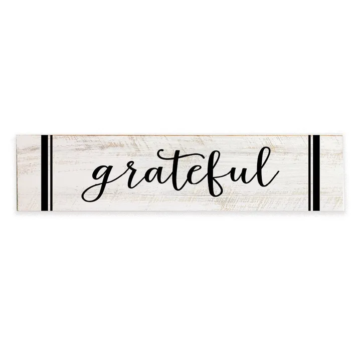 Rustic Marlin Grateful Barn Wood Sign