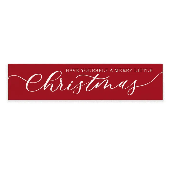 Rustic Marlin Have Yourself a Merry Little Christmas Barnwood Sign