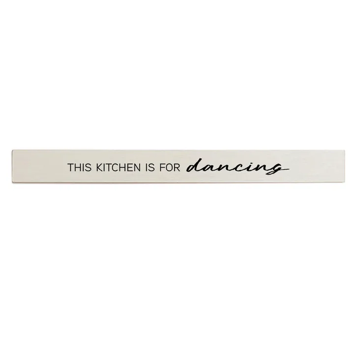 Rustic Marlin This Kitchen Is for Dancing Barn Wood Sign