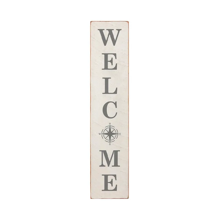 Rustic Marlin Welcome Compass Barn Wood Sign