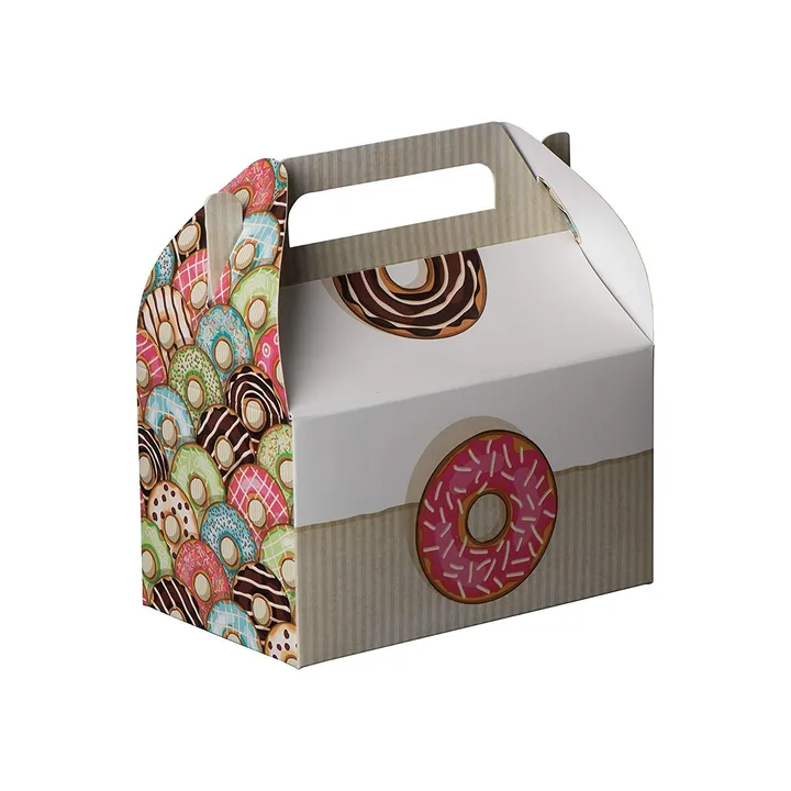 Hammont 20 Pack Dounuts Paper Treat Boxes