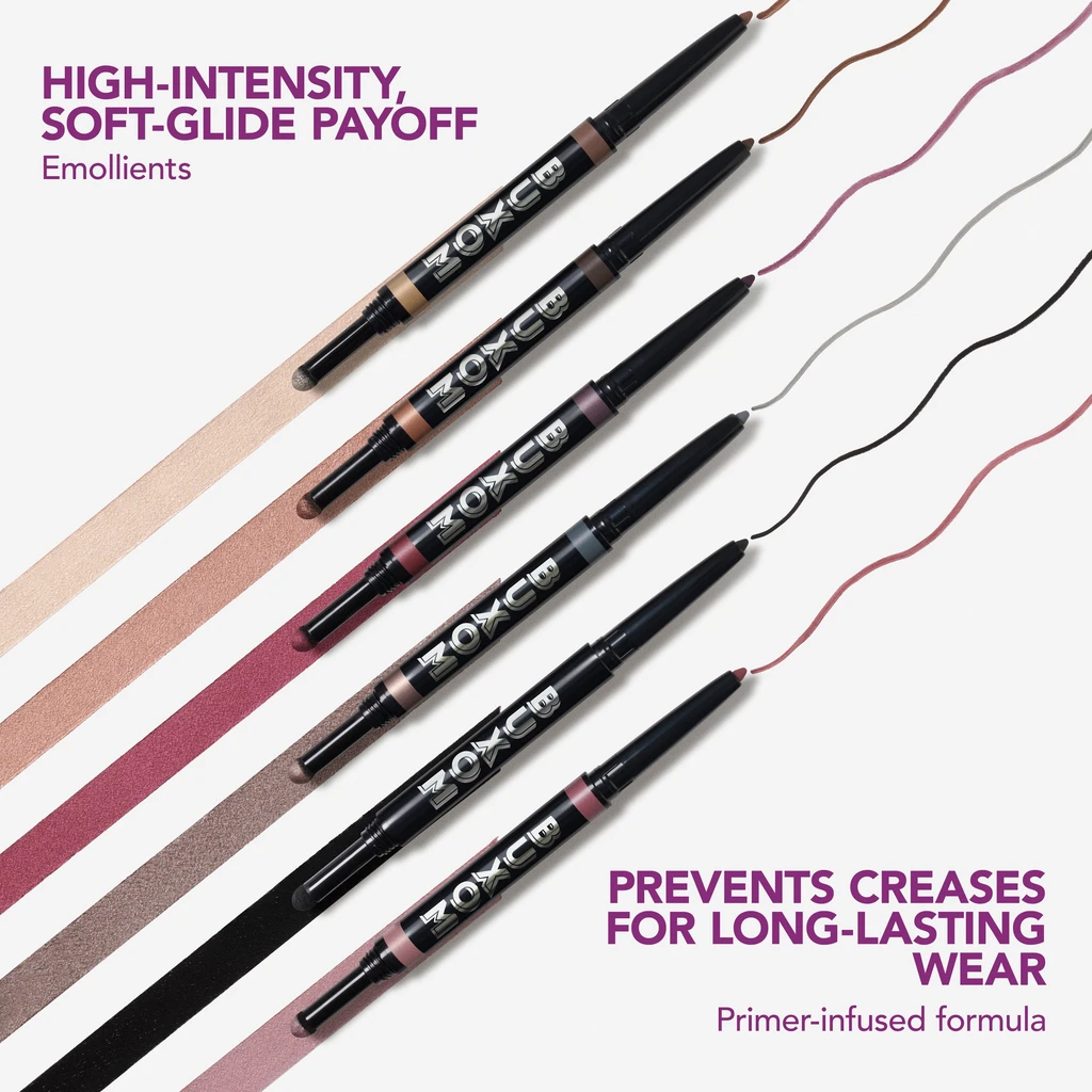 BUXOM Flip Side™ Liner & Shadow Duo - Eye Liner and Eye Shadow in Champagne and Chocolates