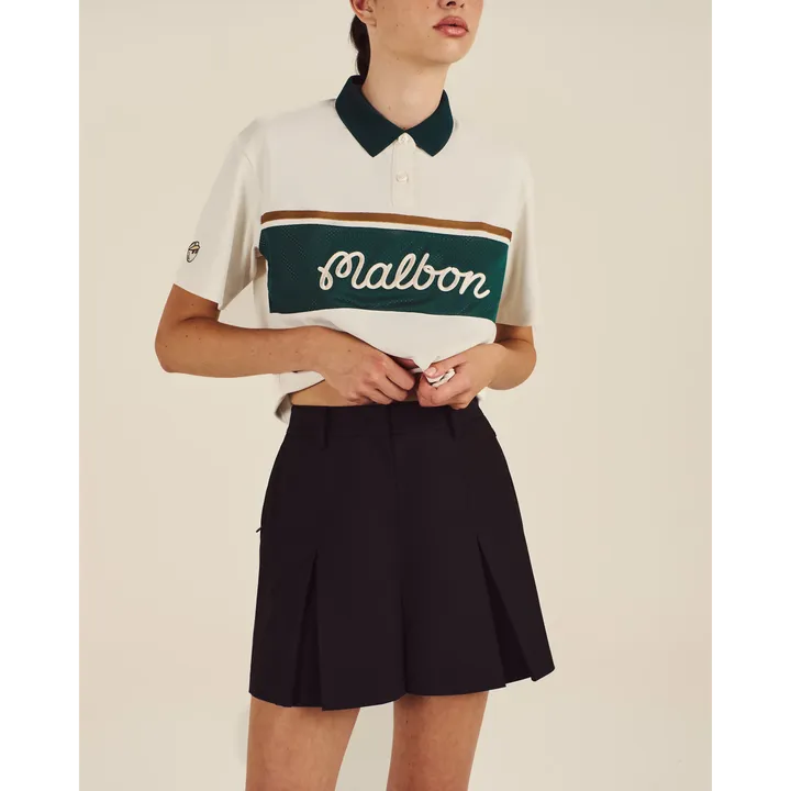 Malbon Golf Preserve Pleated Short