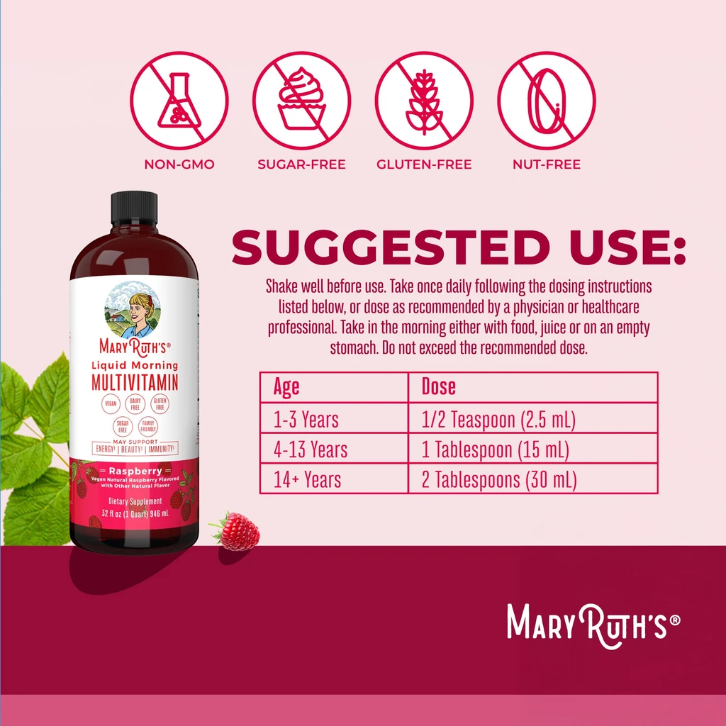 MaryRuth's AM & PM Liquid Multivitamin & Multimineral Routine