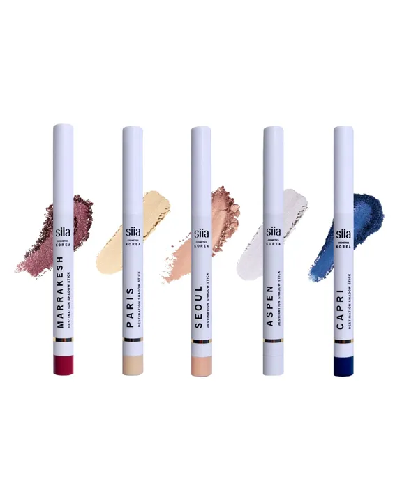 SIIA Cosmetics 5-Pc. Destination Shadow Stick