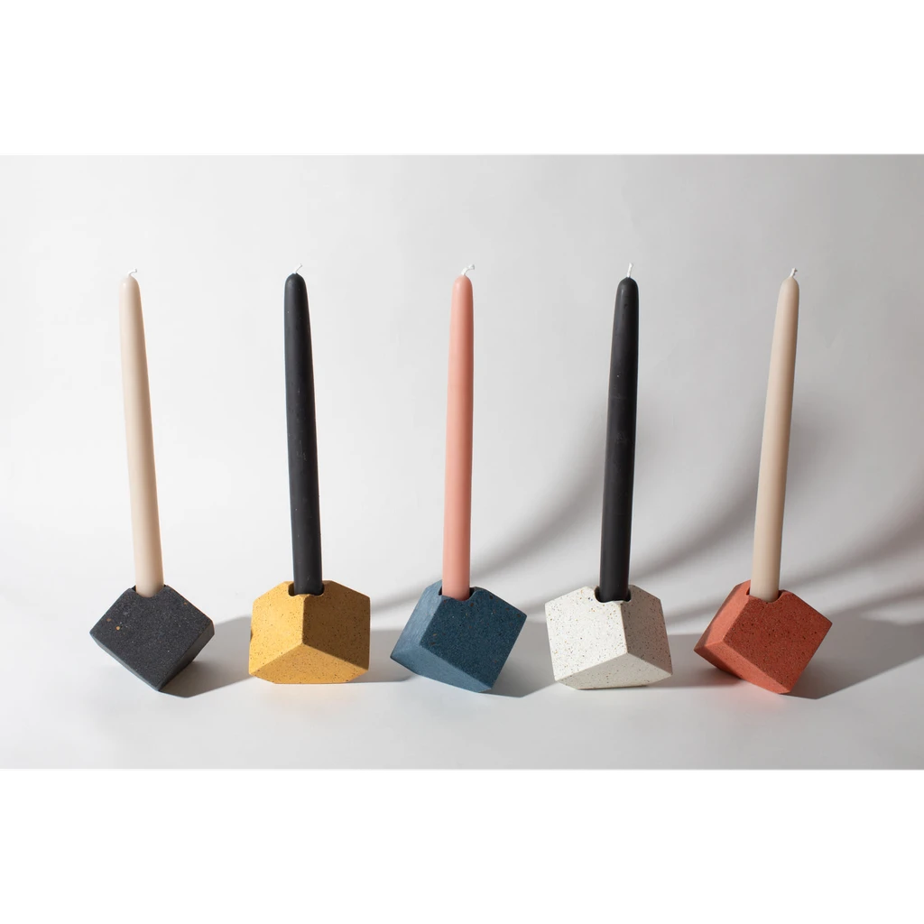 Pretti.Cool Cube Candlestick Holder