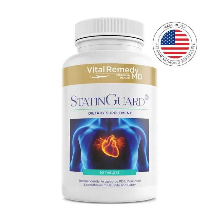 VitalRemedyMD StatinGuard®: CoQ10, L-Carnitine & Vitamin E for Heart Health