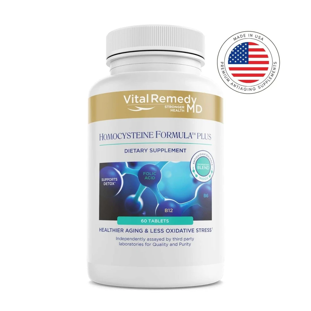 VitalRemedyMD Homocysteine Formula - Plus