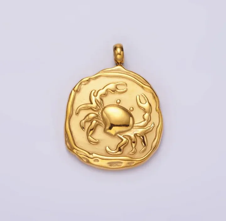 ROCKNOT Zodiac Carabiner Necklace - Cancer