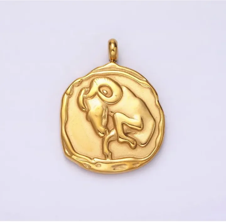 ROCKNOT Zodiac Carabiner Necklace - Aries