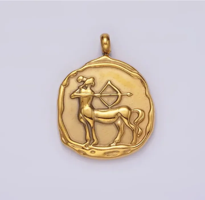 ROCKNOT Zodiac Carabiner Necklace - Sagittarius