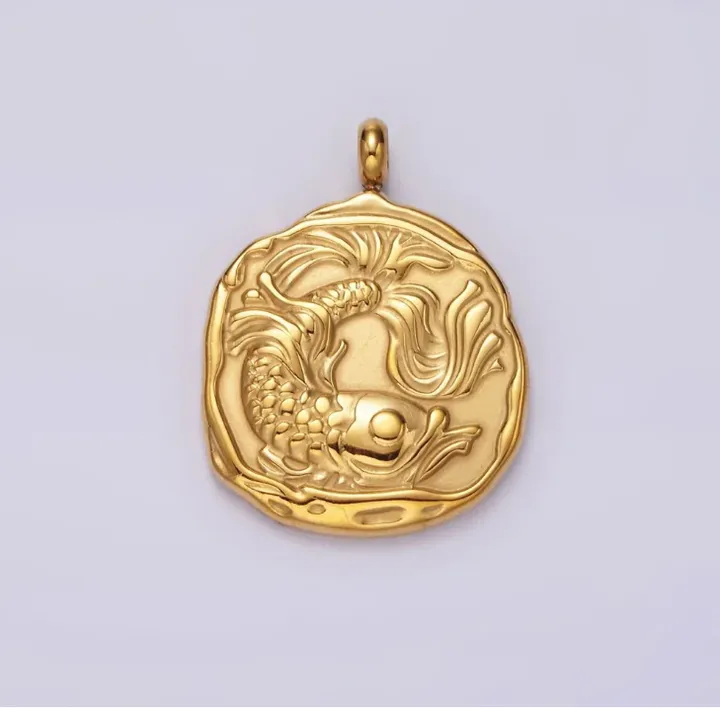 ROCKNOT Zodiac Carabiner Necklace - Pisces