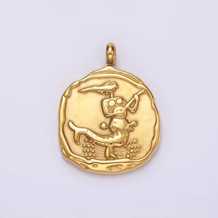 ROCKNOT Zodiac Carabiner Necklace - Virgo