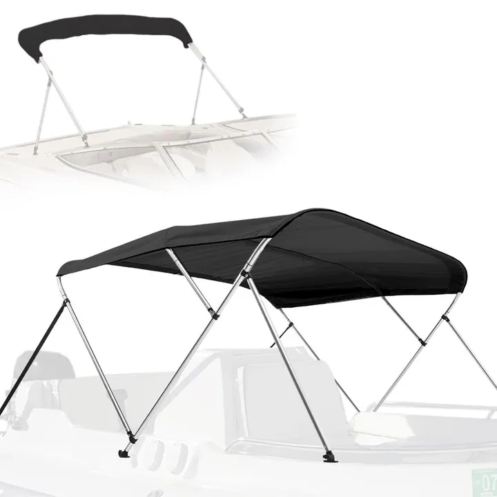 SereneLife 4 Bow Bimini Top Boat Cover