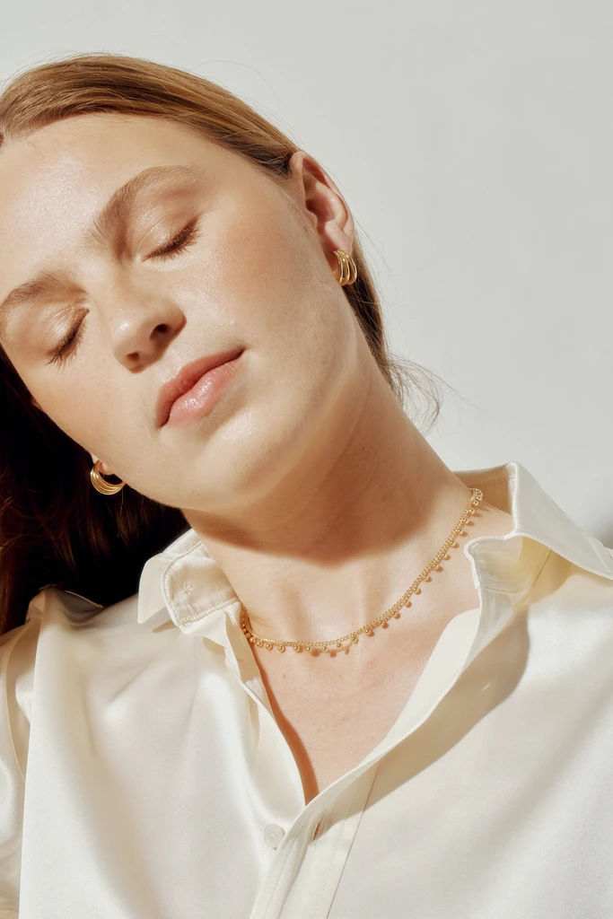 Quill Fine Jewelry Zuri Dainty Beaded Necklace