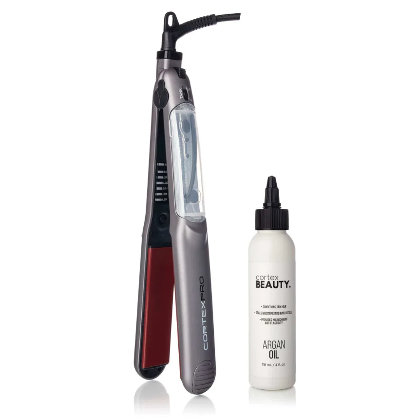 Cortex ProSteamer | Thermolon Argan Infusion Vapor Flat Iron